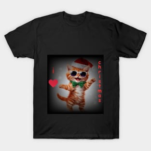 Cool kittens for Christmas T-Shirt